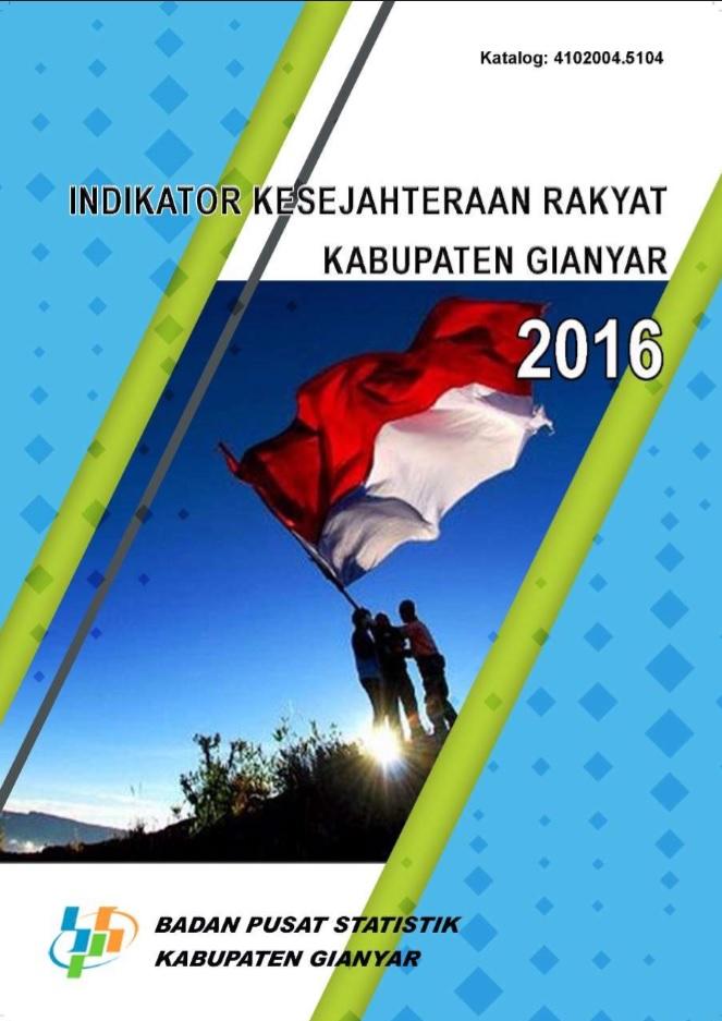 Indikator Kesejahteraan Rakyat Kabupaten Gianyar 2016